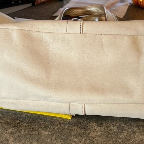 Coach- ERGO CREAM Leather handbag/tote/shoulder bag - Picture 12 of 12